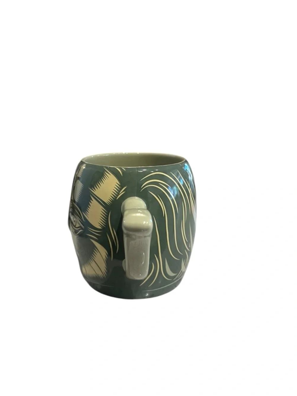 Disney‎ Parks Star Wars Yoda 3D Large Face Handle Ears Ceramic Mug